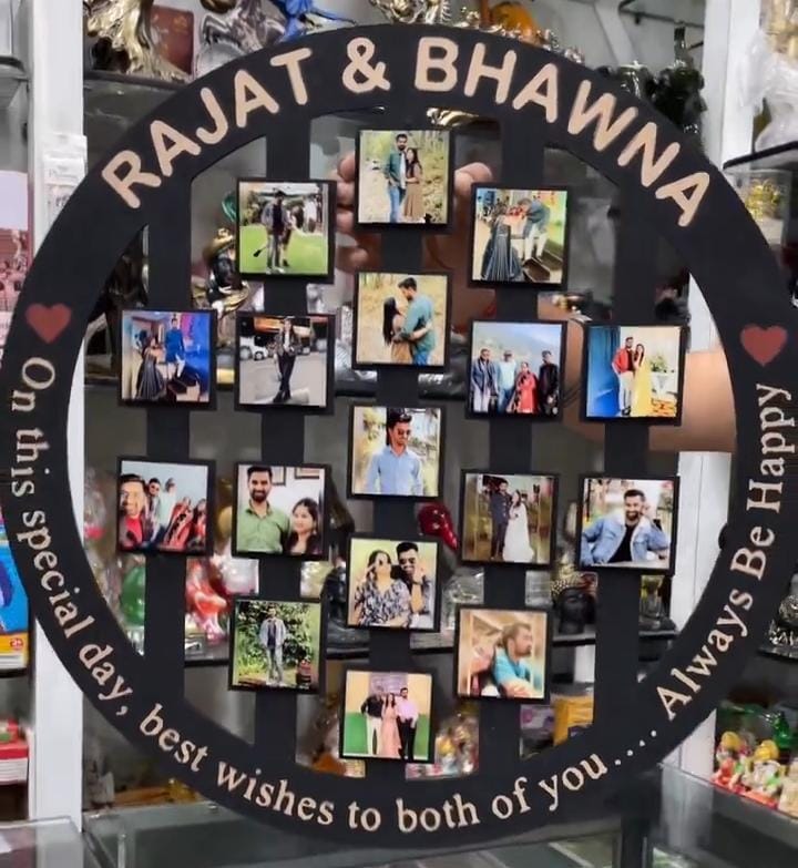 custom photo frame gift idea